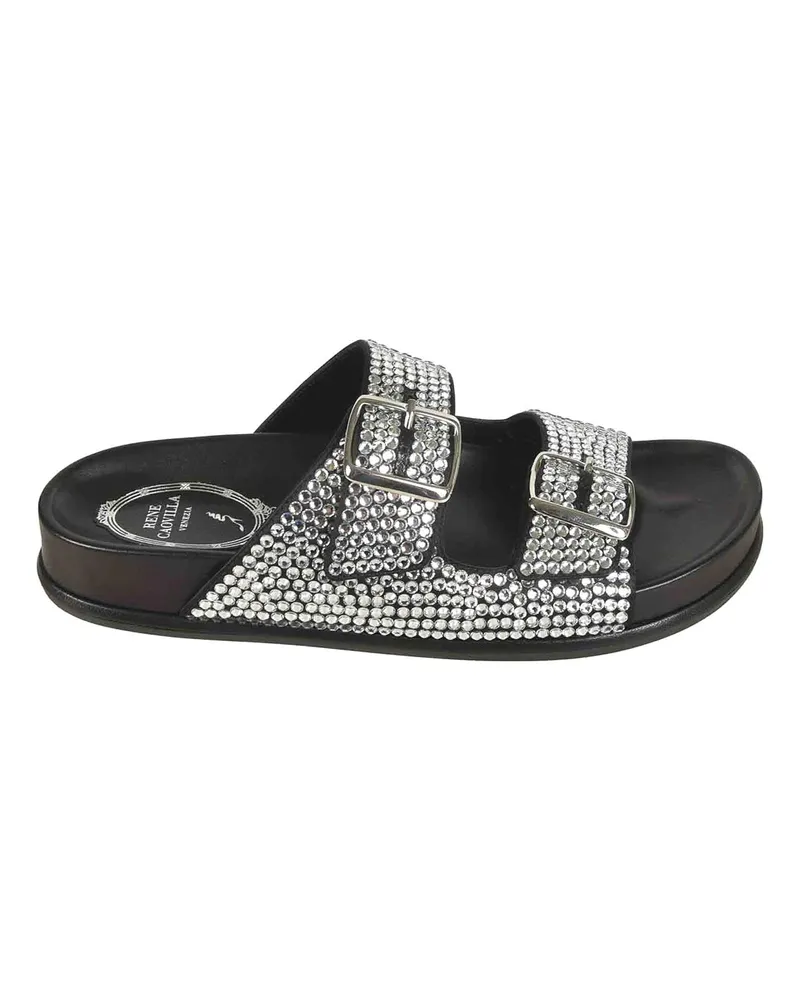 René Caovilla Sandalen - Schwarz Schwarz
