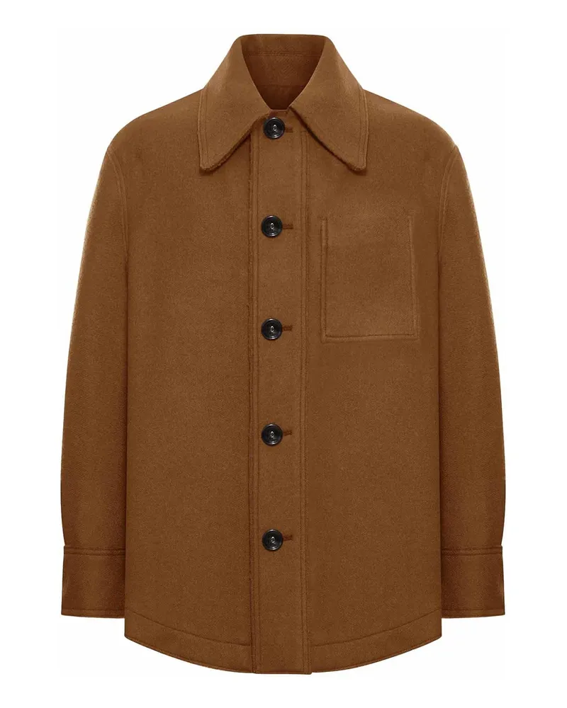 AMI Paris Casualjacke - Braun Braun
