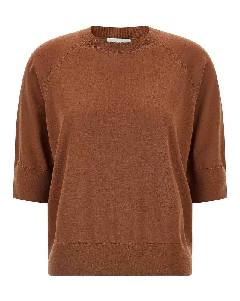 Dries van Noten Rundhalspullover - Braun Braun