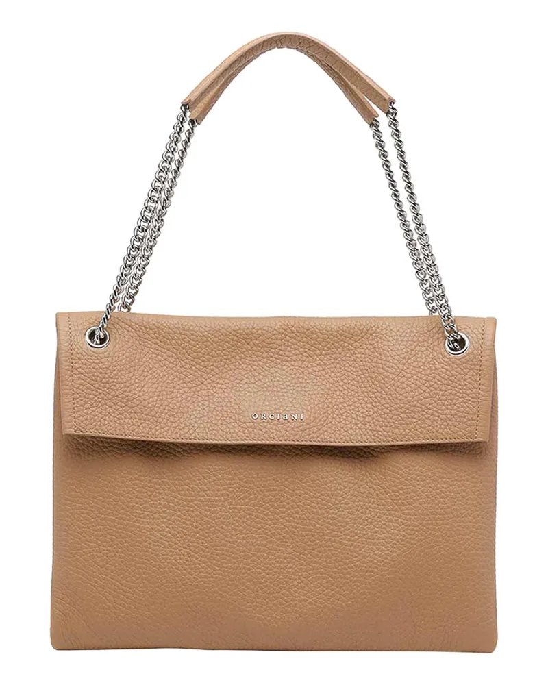 Orciani Schultertasche - Beige Beige