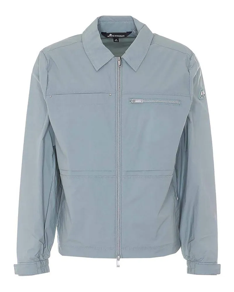 Moose Knuckles Hemd - Blau Blau