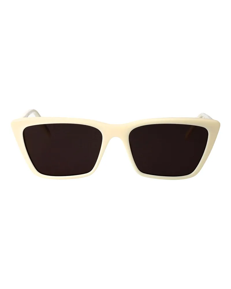 Saint Laurent Sonnenbrille - Weiß Weiß