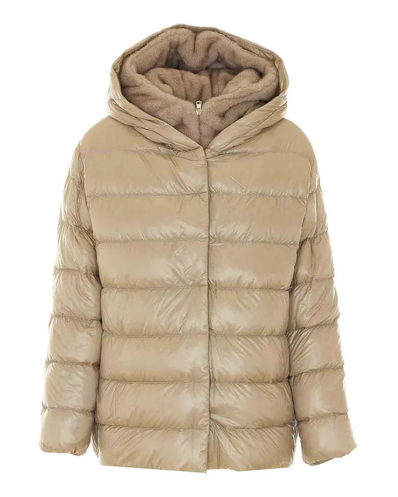 Herno Daunenjacke - Beige Beige