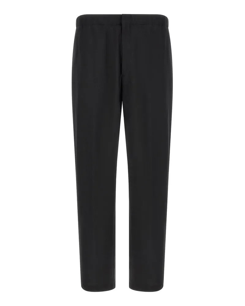 LARDINI Casual Hose - Schwarz Schwarz