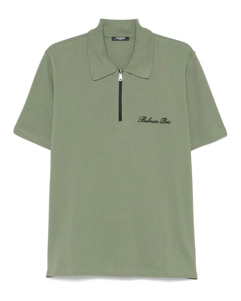 Balmain Poloshirt - Grün Grün