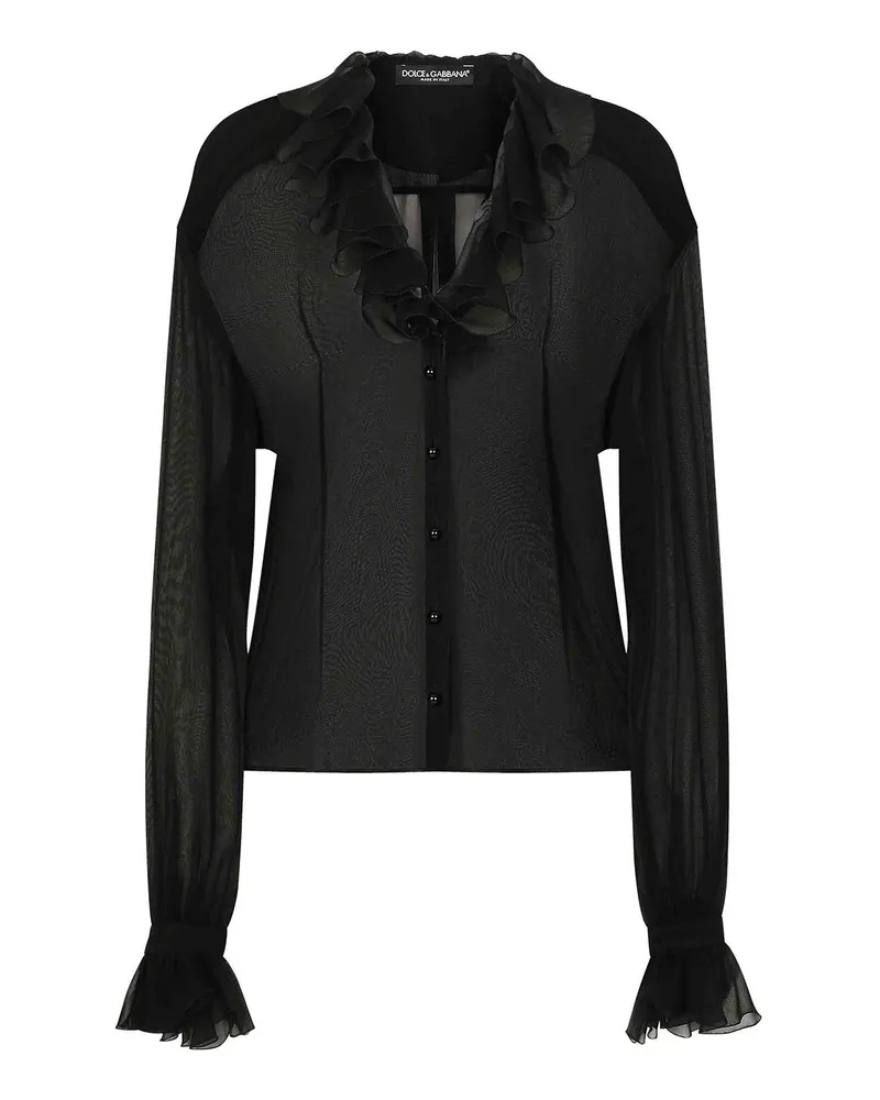 Dolce & Gabbana Hemd - Schwarz Schwarz