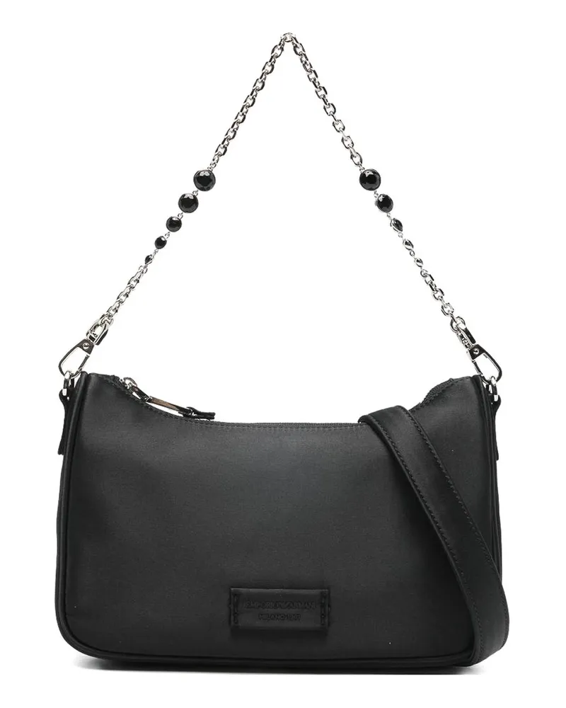 Emporio Armani Schultertasche - Schwarz Schwarz