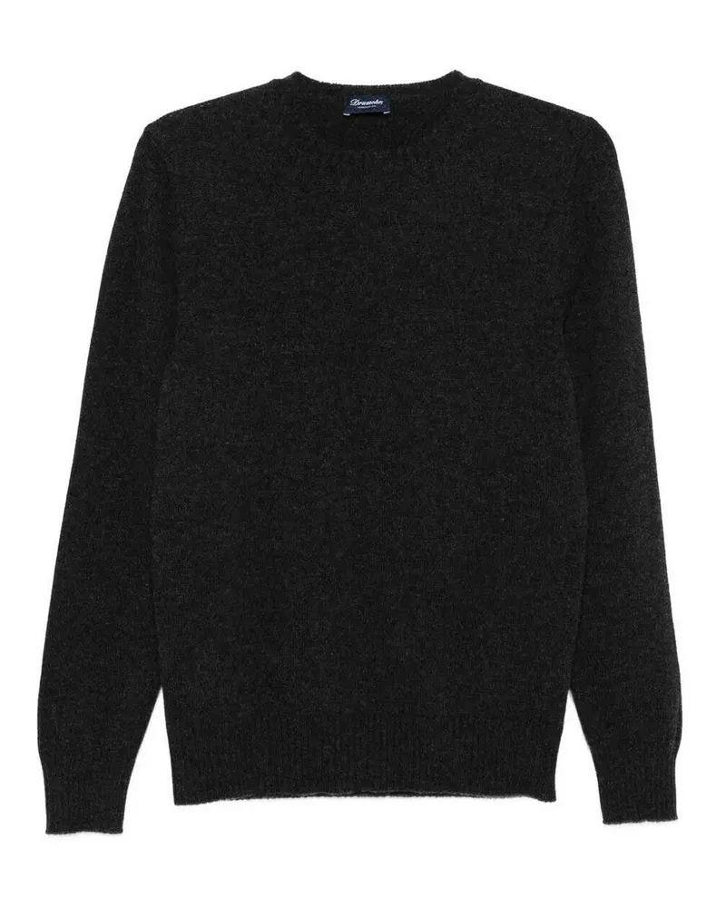 Drumohr  Rundhalspullover - Schwarz Schwarz