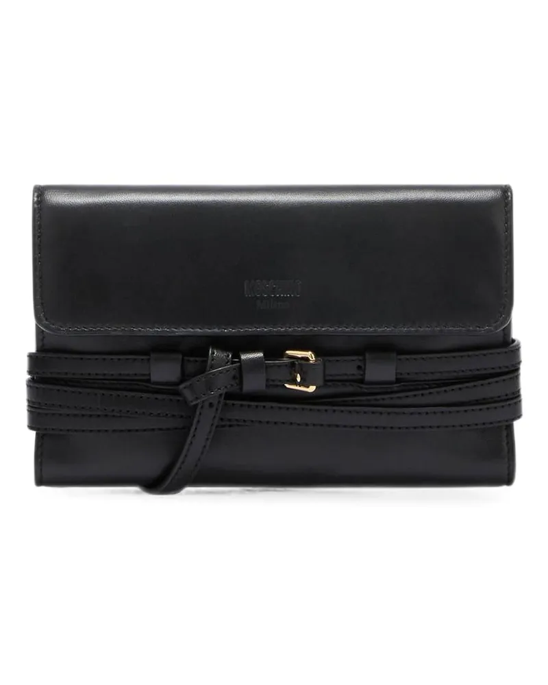 Moschino Portemonnaie - Schwarz Schwarz