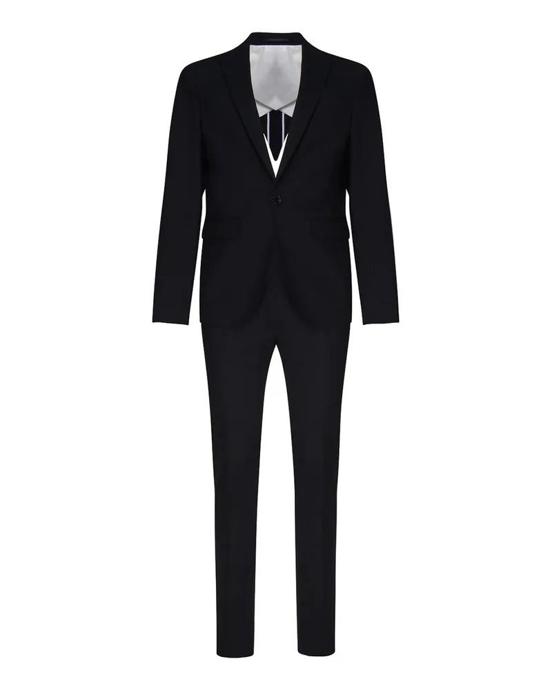 Dsquared2 Eleganter Anzug - Blau Blau