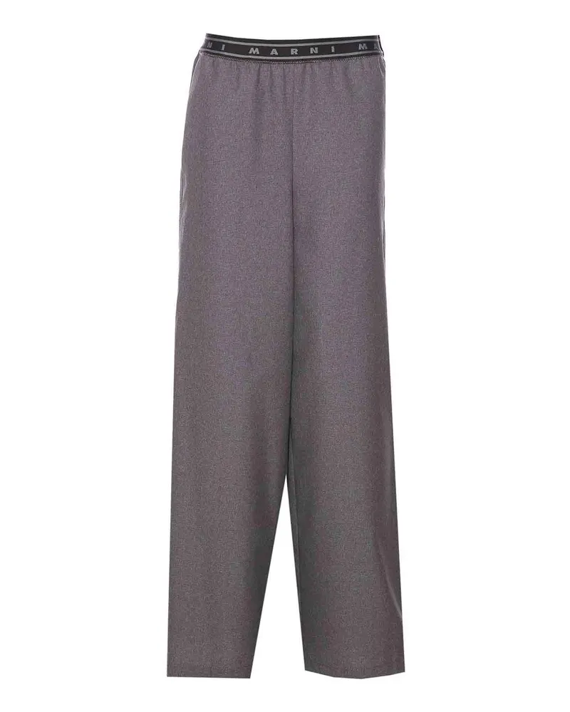 Marni Casual Hose - Grau Grau