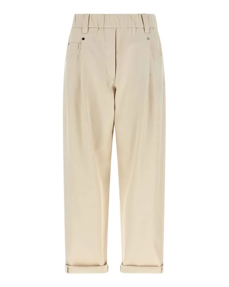 Brunello Cucinelli Casual Hose - Beige Beige