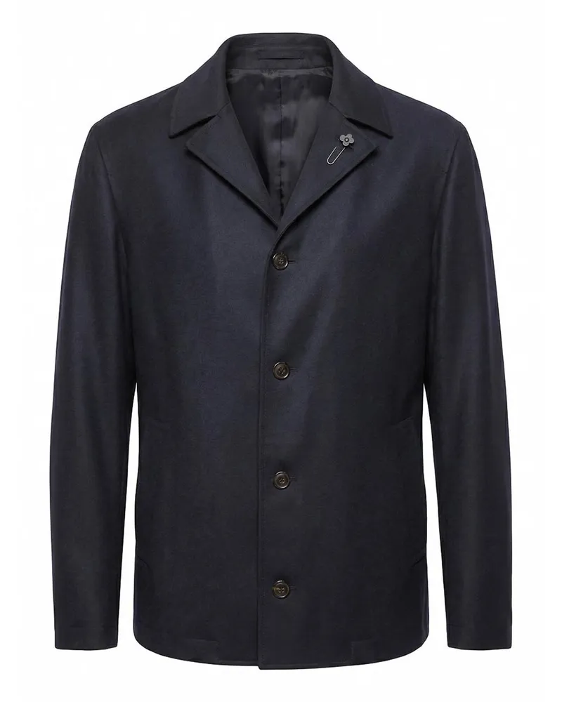 LARDINI Hemd - Dunkelblau Dunkelblau