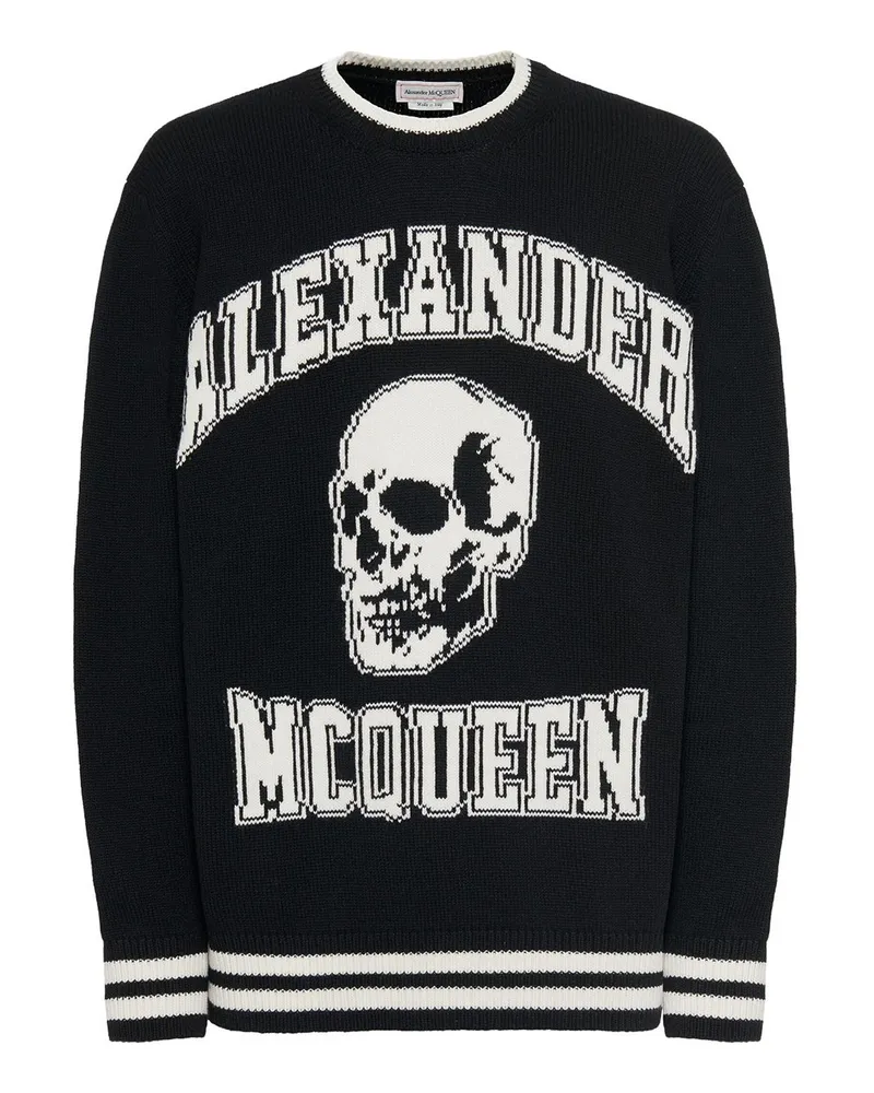 Alexander McQueen Sweatshirt - Schwarz Schwarz