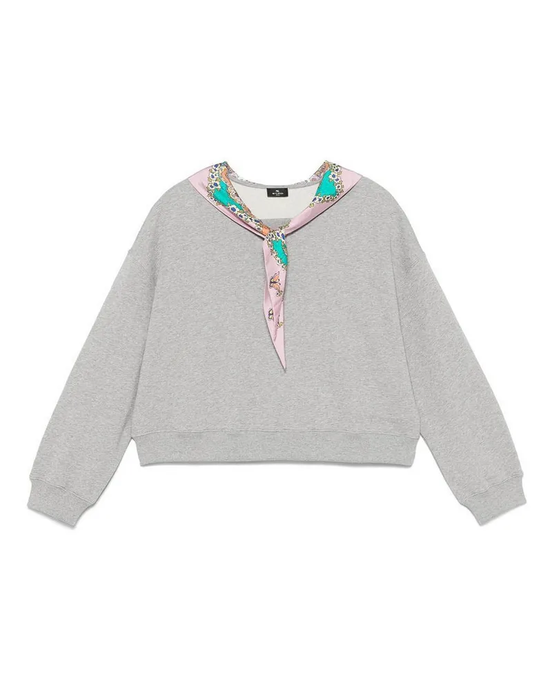 Etro Sweatshirt - Grau Grau