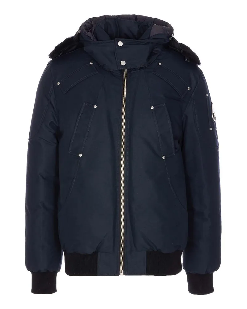 Moose Knuckles Bomberjacke - Blau Blau