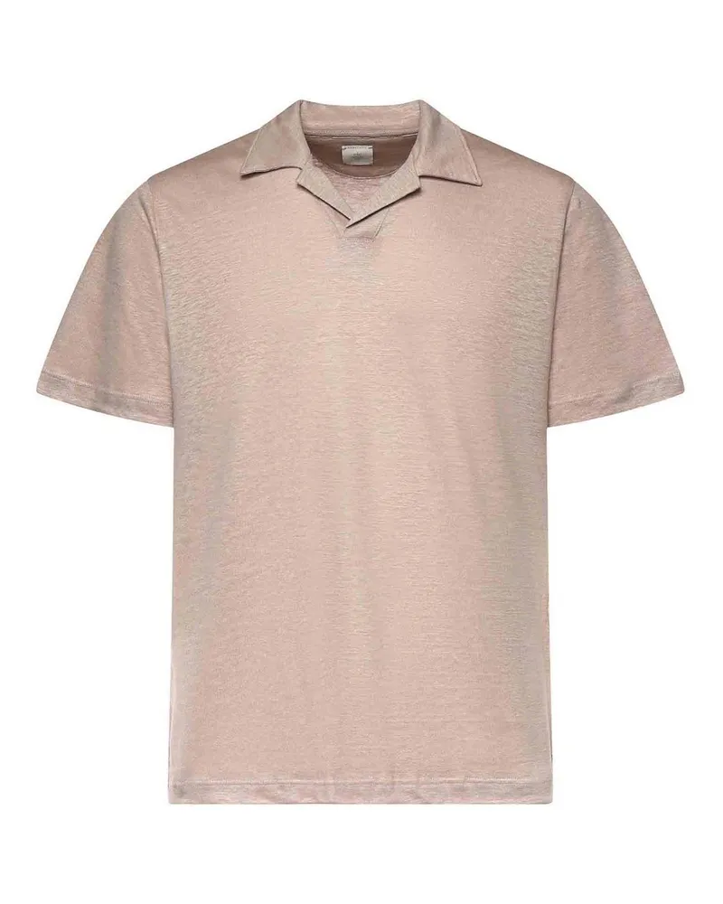 Eleventy Poloshirt - Rosa Rosa
