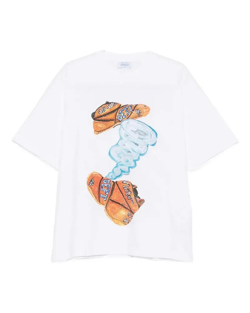 OFF-WHITE T-Shirt - Weiß Weiß