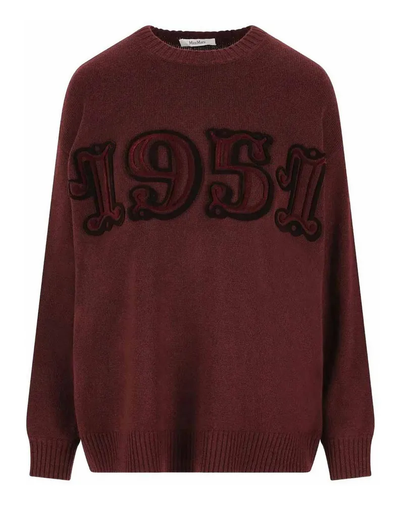 Max Mara Rundhalspullover - Rosa Rosa