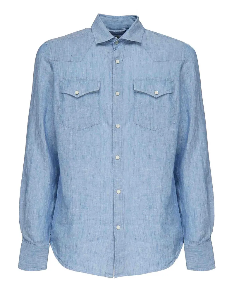 MC2 Saint Barth Hemd - Blau Blau
