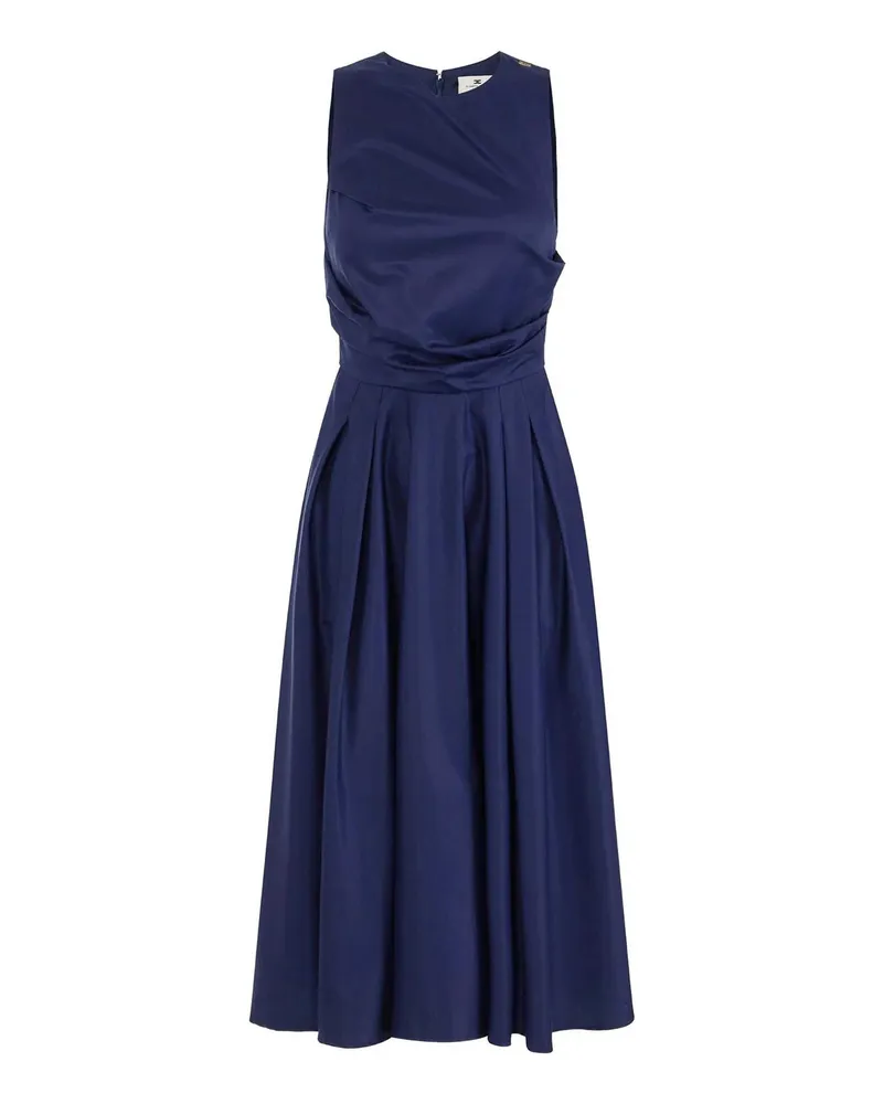 Elisabetta Franchi Knielanges Kleid - Blau Blau