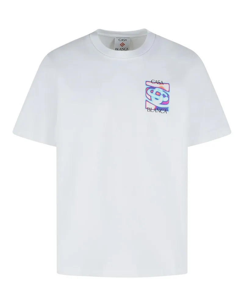 Casablanca Paris T-Shirt - Weiß Weiß