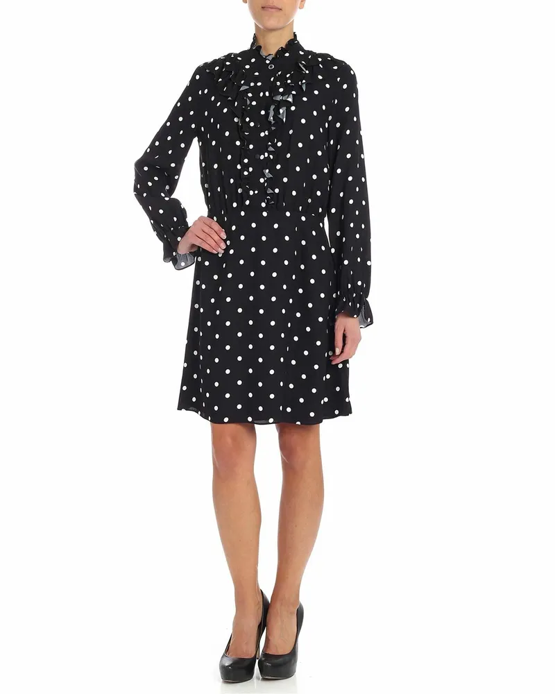 Vivetta Kurzes Kleid - Schwarz Schwarz