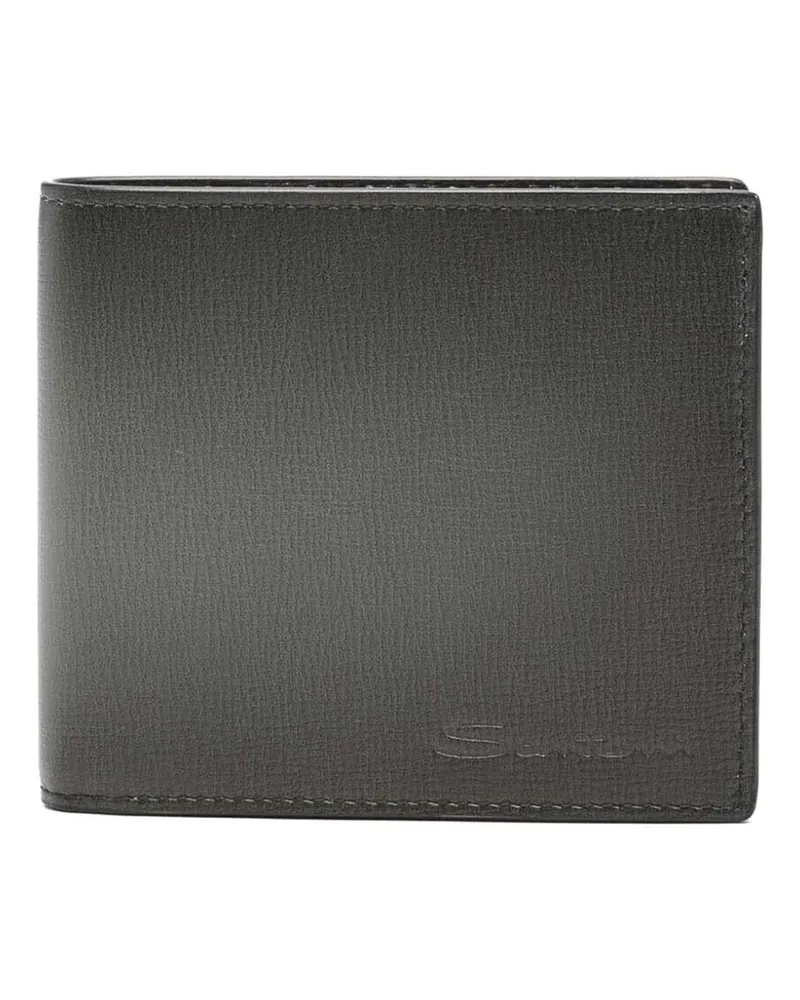 Santoni Portemonnaie - Grau Grau