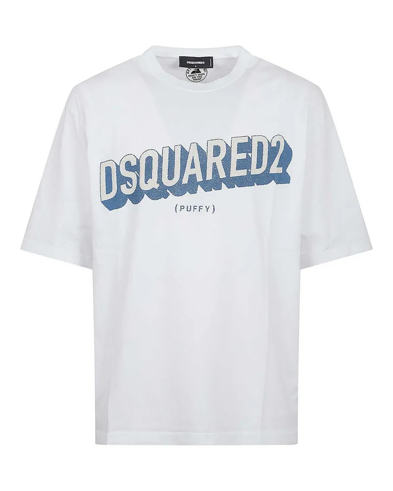 Dsquared2 T-Shirt - Weiß Weiß