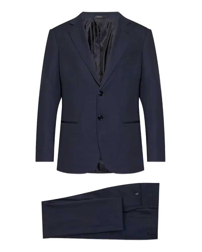 Giorgio Armani Eleganter Anzug - Schwarz Dunkelblau