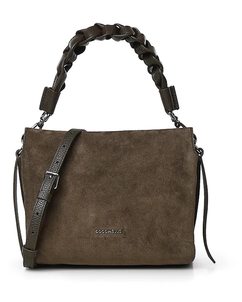 Coccinelle Schultertasche - Taupe Taupe