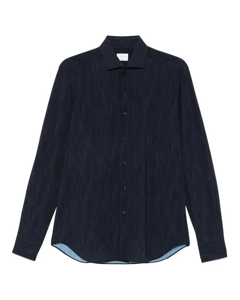 XACUS Hemd - Blau Blau