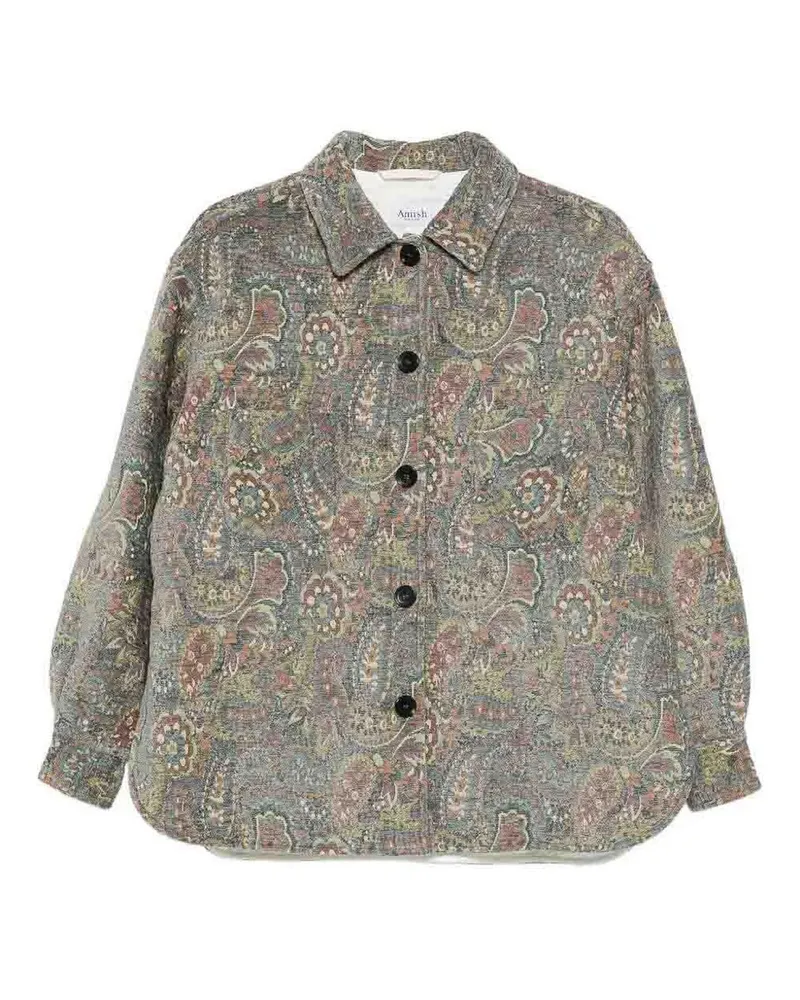 Amish Hemd - Grün Grün