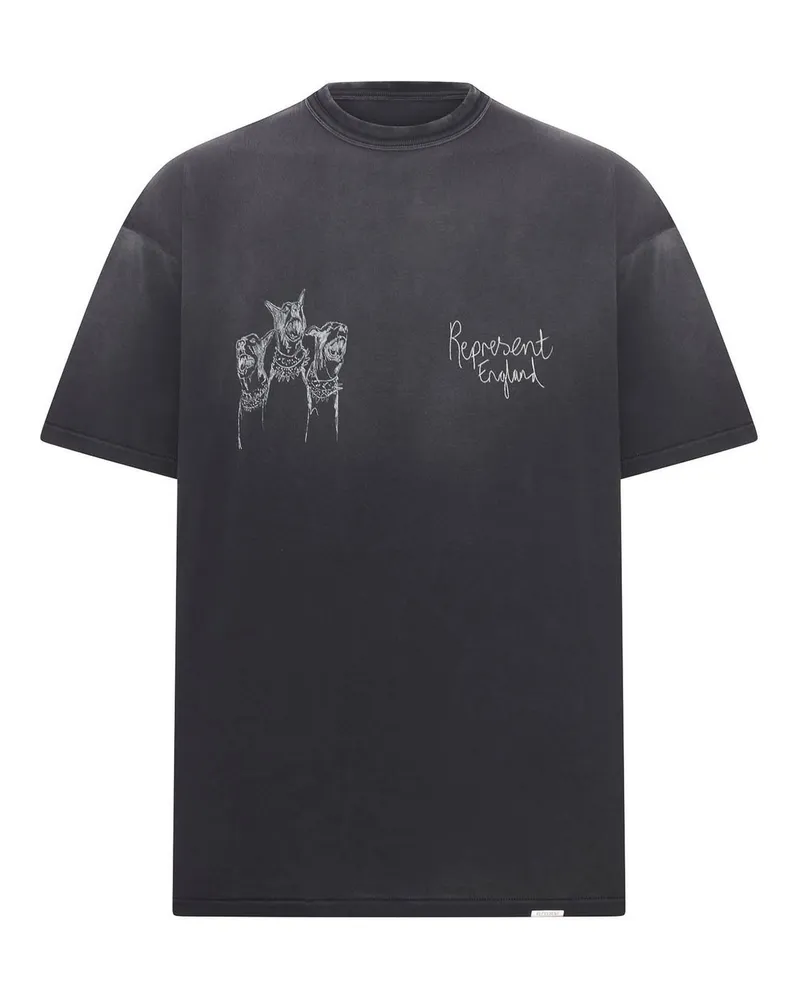 REPRESENT Rundhalspullover - Schwarz Schwarz