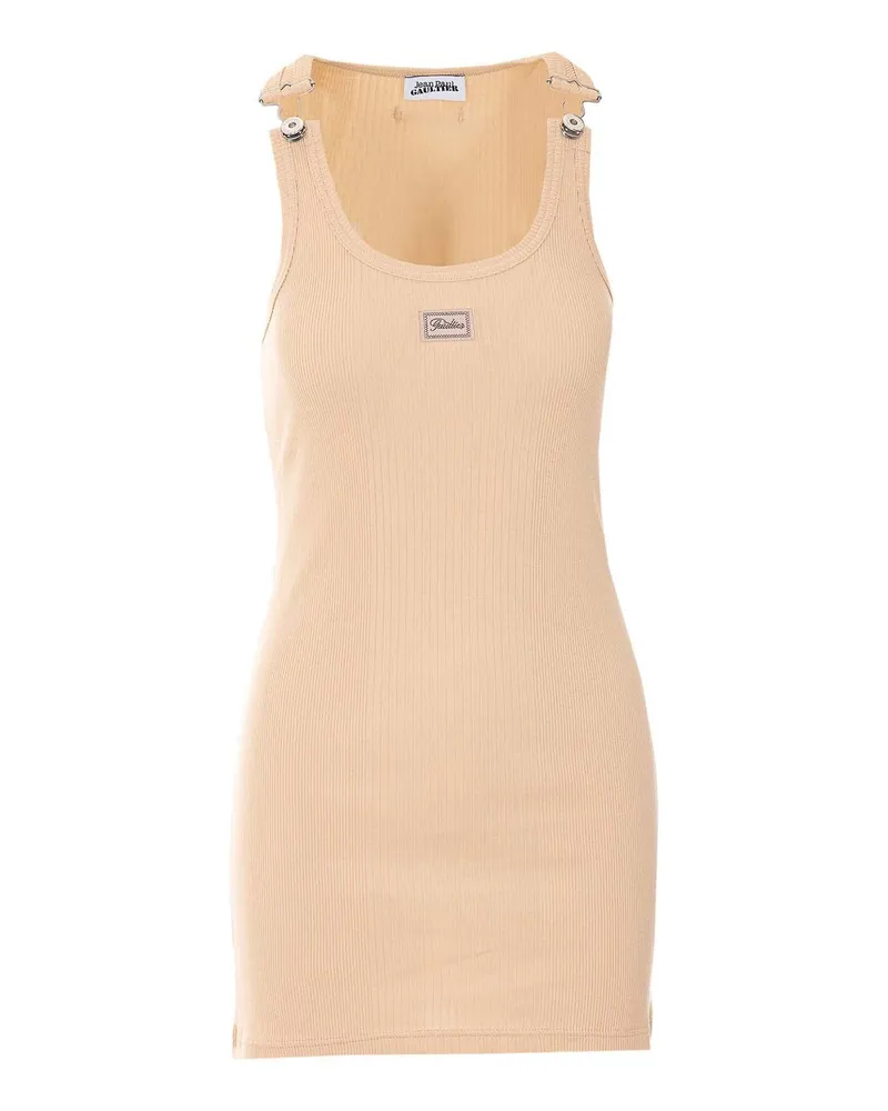 Jean Paul Gaultier Knielanges Kleid - Beige Beige