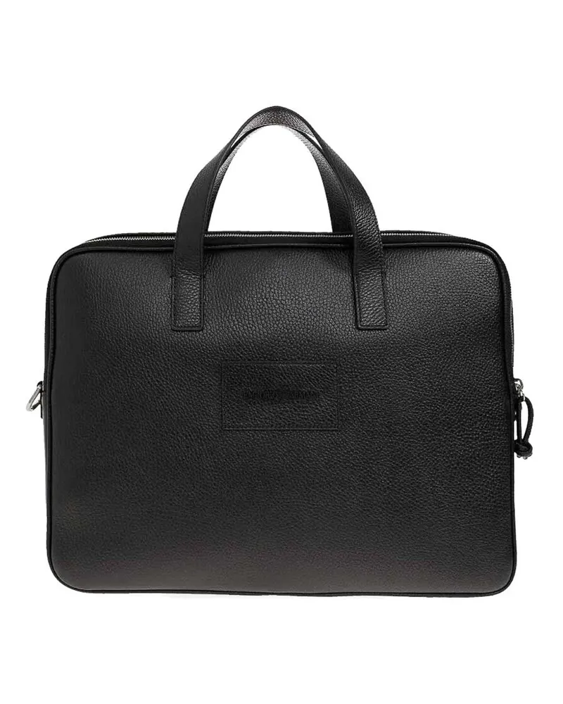Emporio Armani Reisetasche - Schwarz 