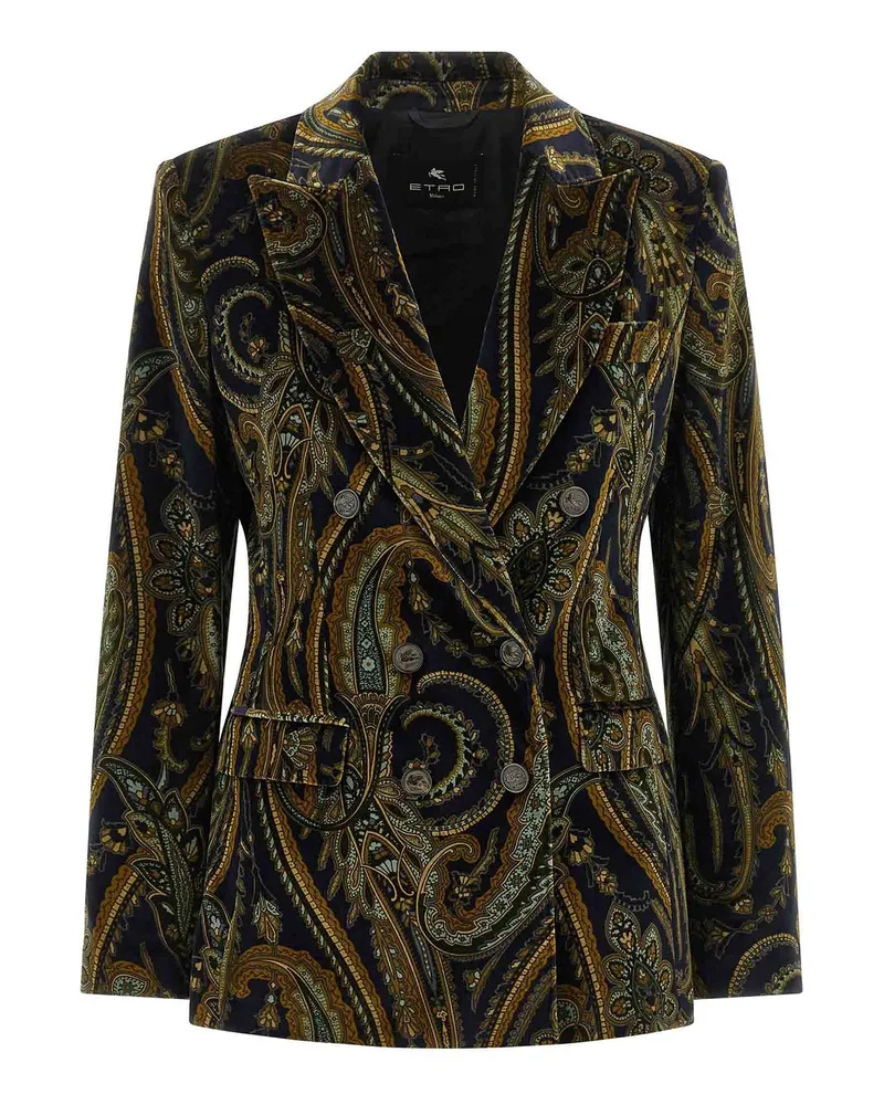 Etro Blazer - Blau Blau