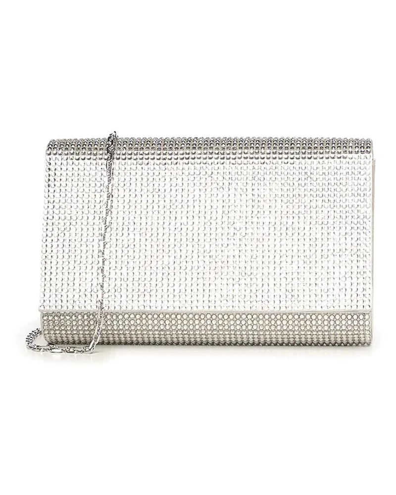 René Caovilla Clutch - Silber Silber