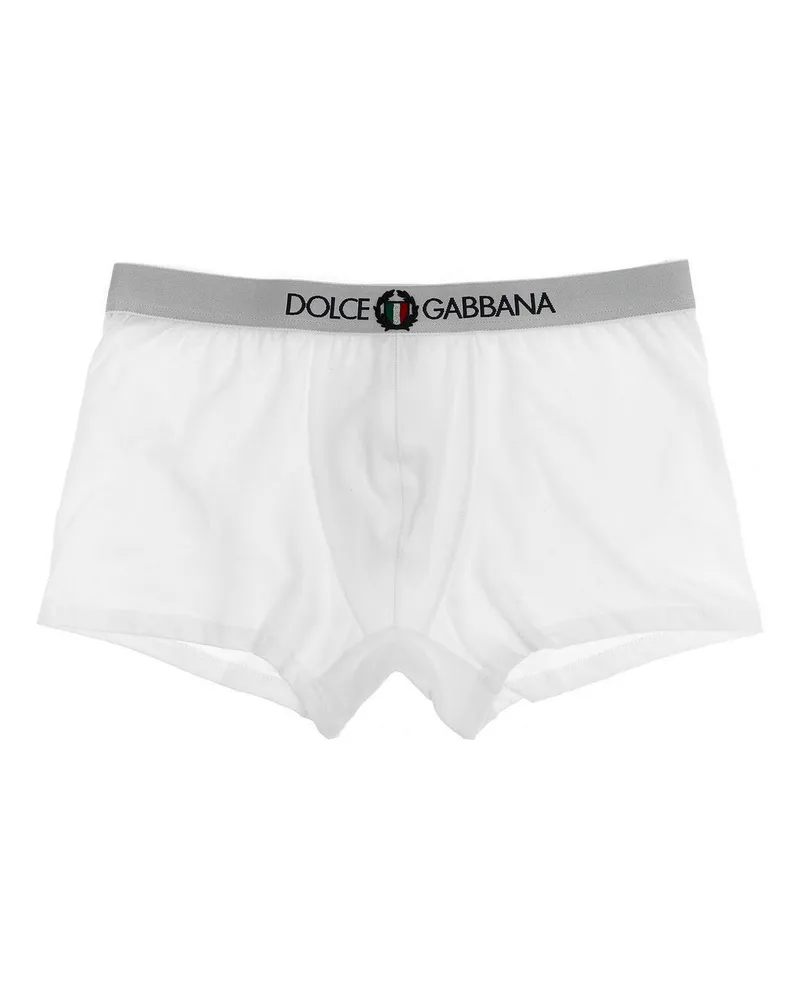 Dolce & Gabbana Kurzer Mantel - Weiß Weiß