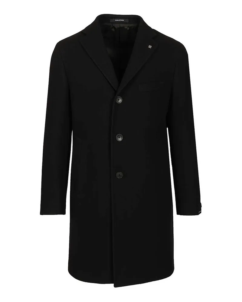 Tagliatore Knielanger Mantel - Schwarz Schwarz