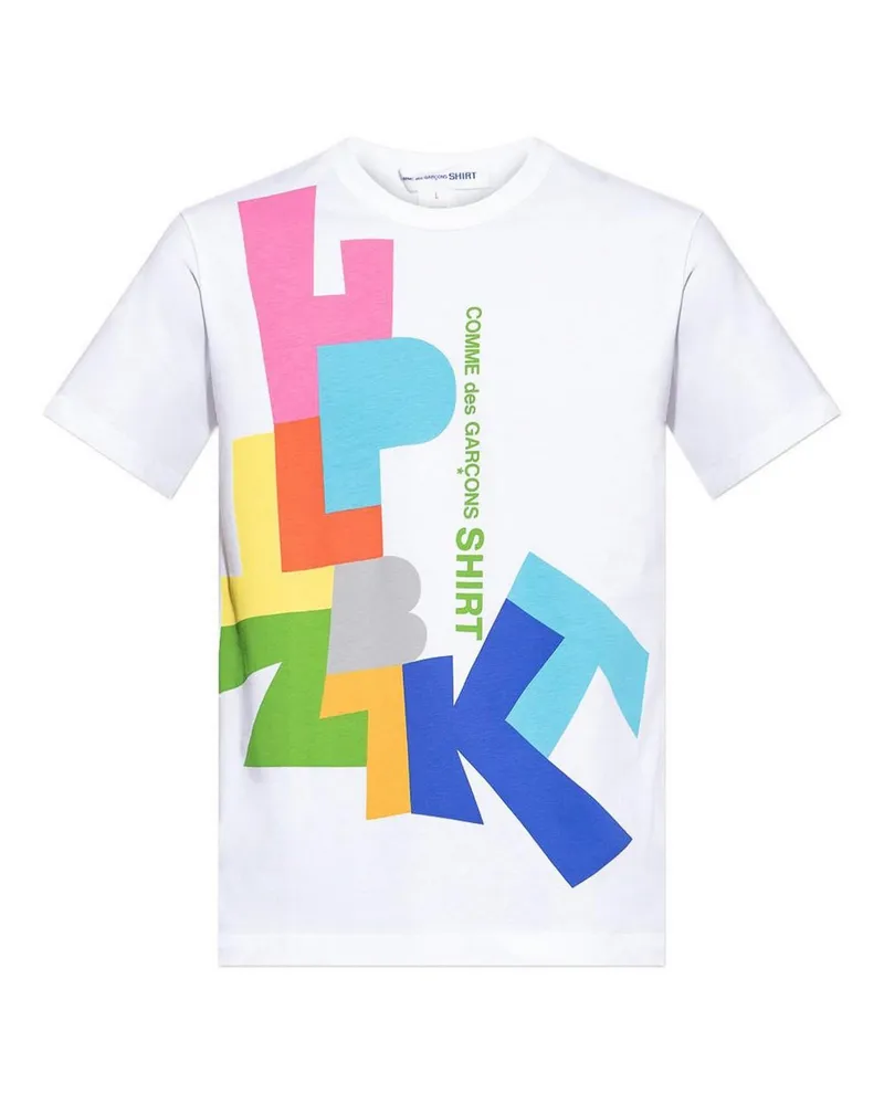 Comme des Garçons T-Shirt - Weiß Weiß
