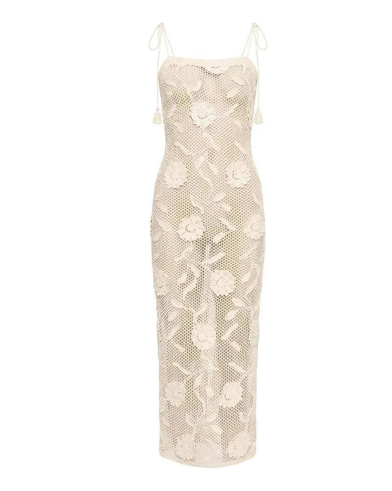 NISSA Cocktailkleid - Creme Creme