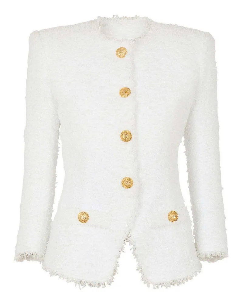 Balmain Blazer - Weiß Weiß