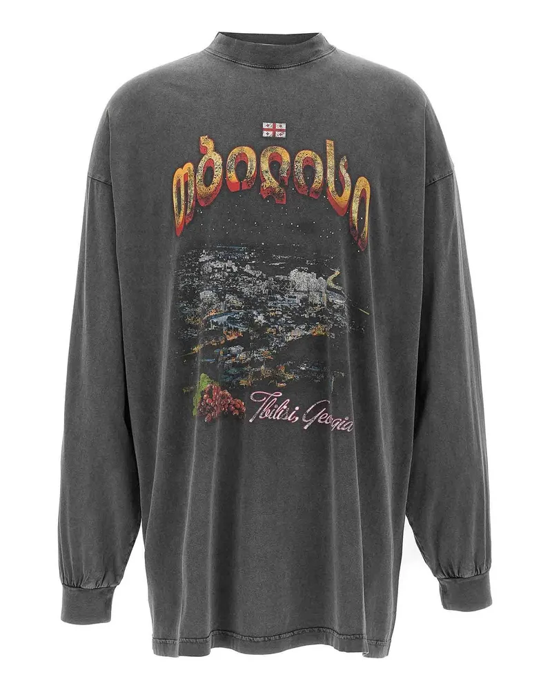Balenciaga T-Shirt - Grau Grau
