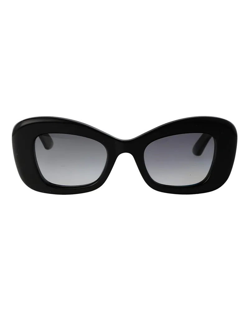 Alexander McQueen Sonnenbrille - Schwarz Schwarz