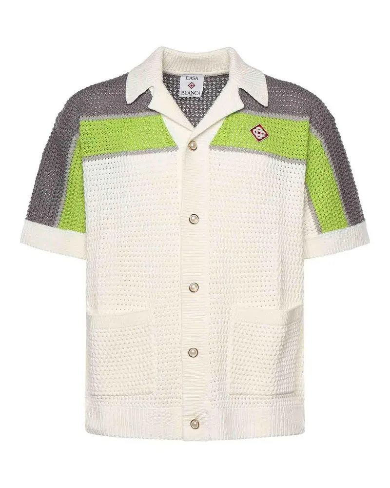 Casablanca Paris Hemd - Weiß Weiß