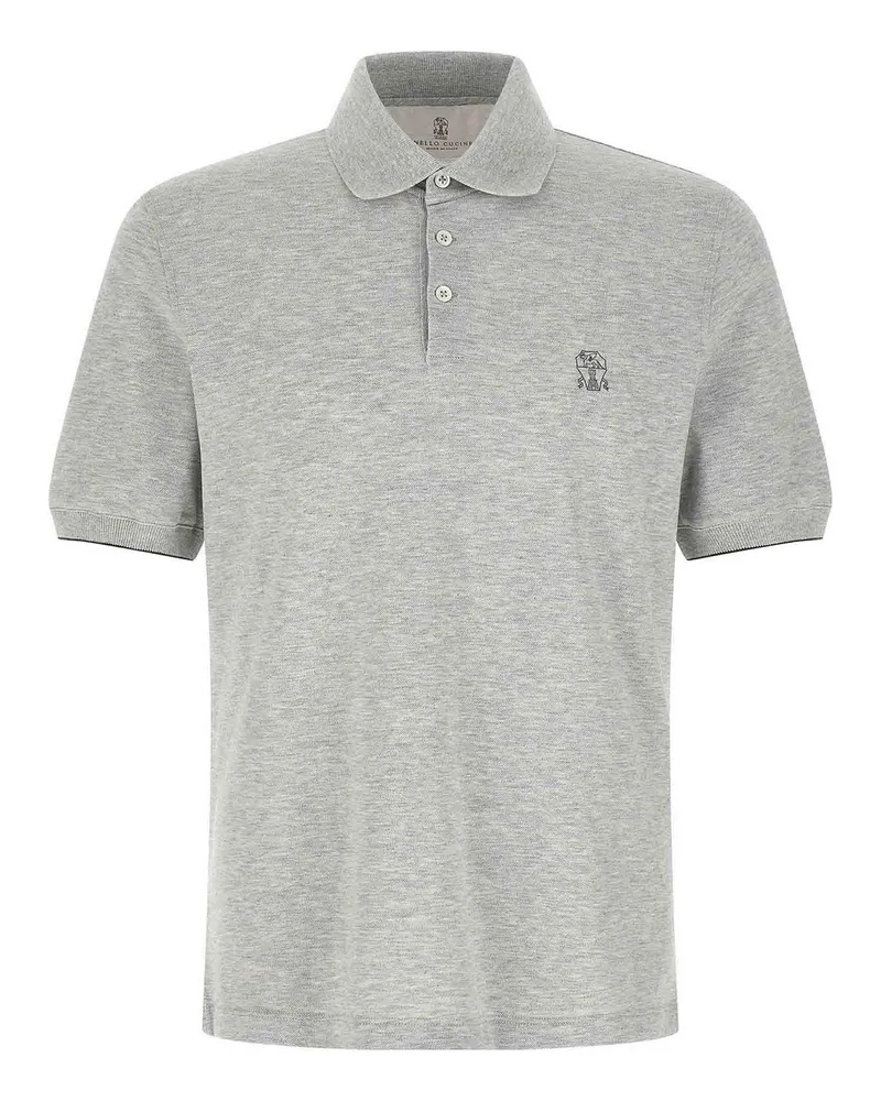 Brunello Cucinelli Poloshirt - Grau Grau