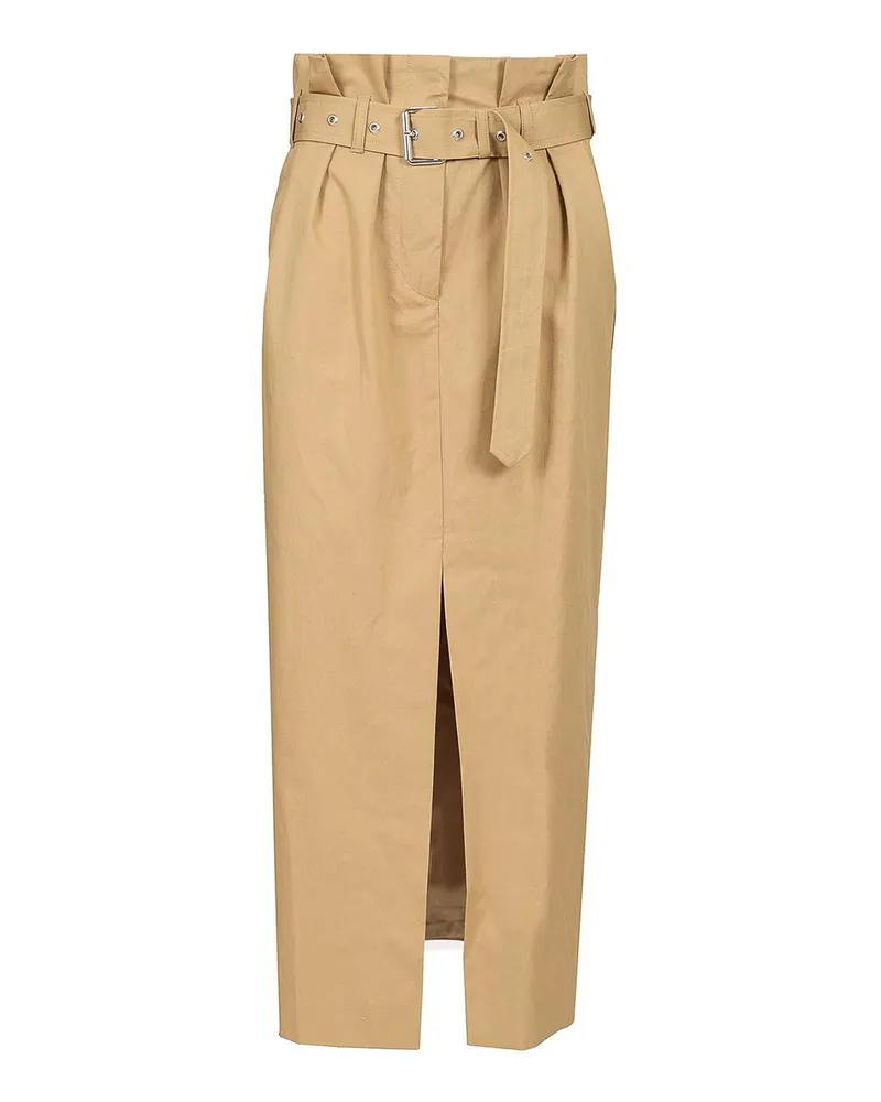 Dries van Noten Midirock - Beige Beige
