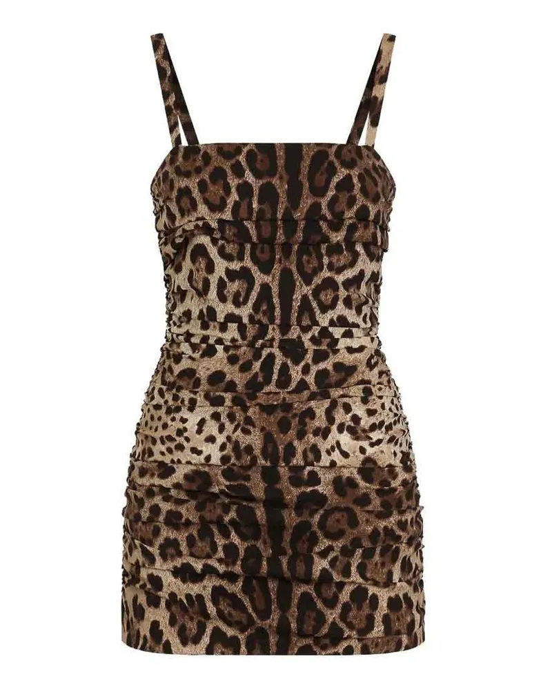 Dolce & Gabbana Kurzes Kleid - Animal Animal
