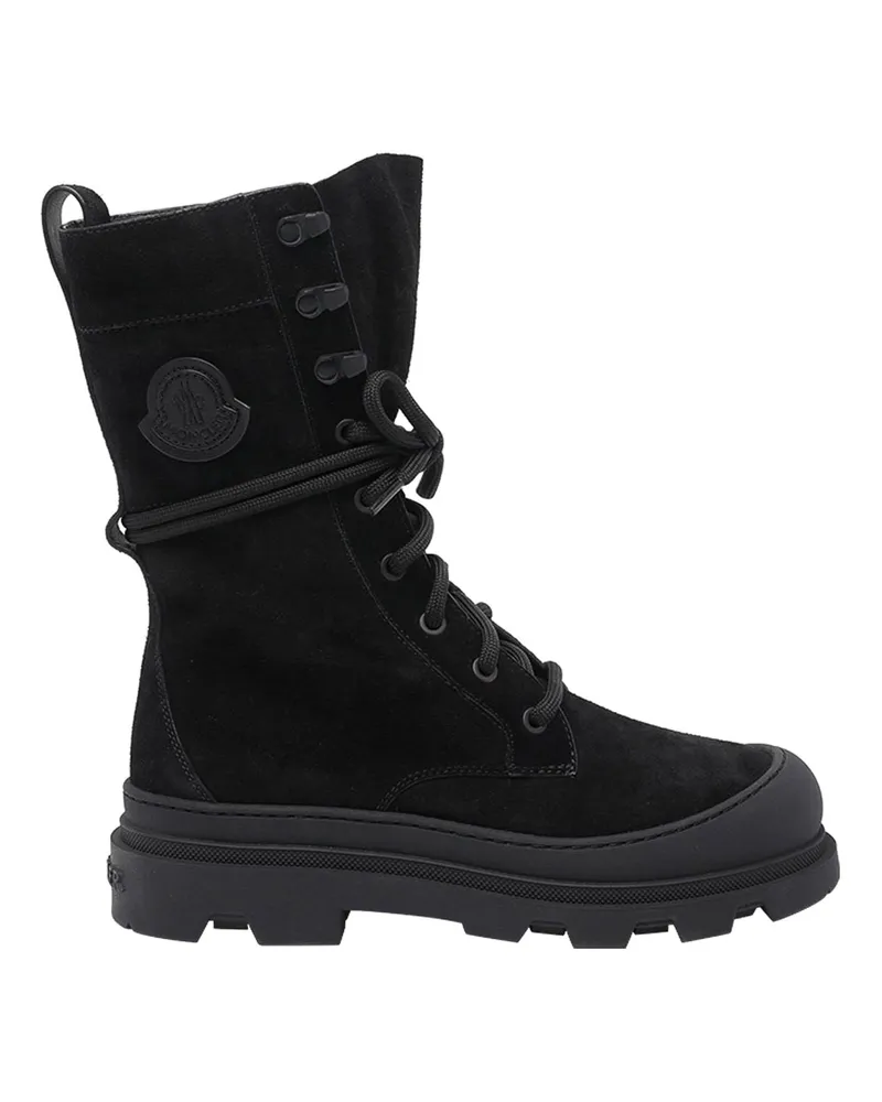 Moncler Stiefeletten - Schwarz Schwarz